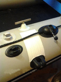 Banda de protecție Gri de 120 mm pentru bărci gonflabile