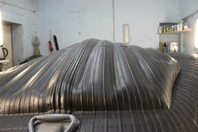 Black 60mm protection slat for inflatable boat Black 60mm protection slat for inflatable boat