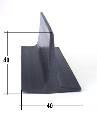 T-slat / fin slat for the bottom of the inflatable boat