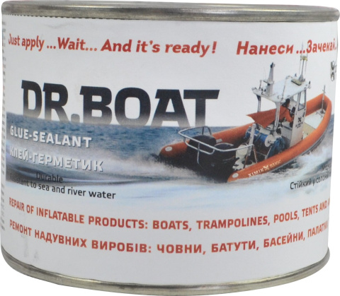 2in1 DR.BOAT adhesive 330g + 3 brushes and 2 tapes 2in1 DR.BOAT adhesive 330g + 3 brushes and 2 tapes