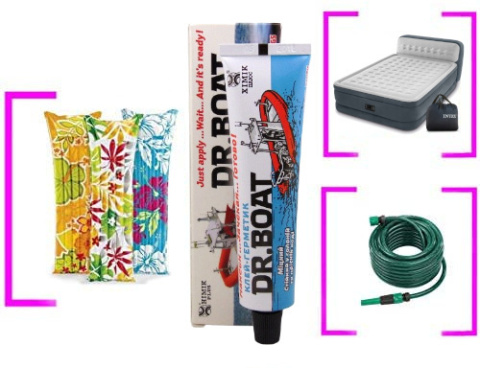 2in1 DR.BOAT adhesive 330g + 3 brushes and 2 tapes 2in1 DR.BOAT adhesive 330g + 3 brushes and 2 tapes