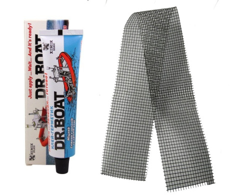 Rolka kotwiczna duża dla pontonu lodzi RIB knaga Szara + Klej DR.BOAT Rolka kotwiczna duża dla pontonu lodzi RIB knaga Szara + Klej DR.BOAT