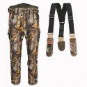 Spring and Autumn set BARS DEWSPO A GREEN OAK: jacket + pants, waterproof breathable , -1° C to 15° C