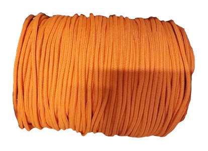 Lina kotwicy pomarańczowa łódzi pontonu mocna 6 mm 12 m Lina kotwicy pomarańczowa łódzi pontonu mocna 6 mm 12 m