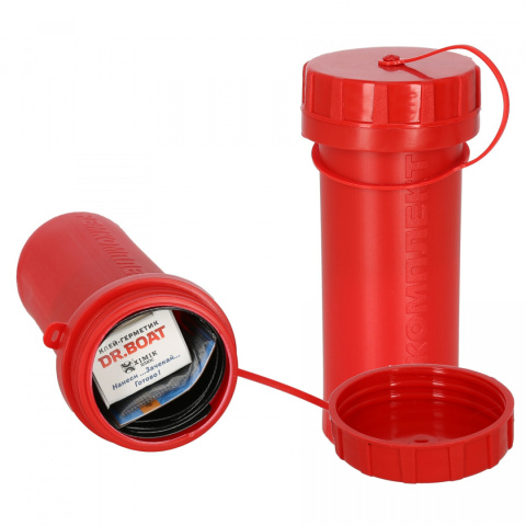 Repair Kit Black Dr. Boat + PVC patch + Reinforcing mesh + Glue box Repair Kit Black Dr. Boat + PVC patch + Reinforcing mesh + Glue box
