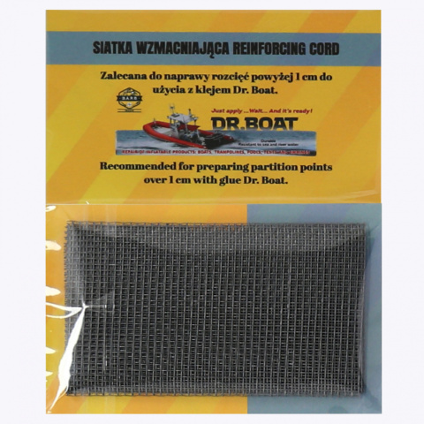Repair Kit Green Dr. Boat + PVC patch + Reinforcing mesh + Glue box Repair Kit Green Dr. Boat + PVC patch + Reinforcing mesh + Glue box