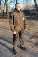 Komplet przejściowy BARS DUSPO OLIWA kurtka + spodnie od -1°C do 15°C