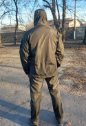Komplet przejściowy BARS DUSPO OLIWA kurtka + spodnie od -1°C do 15°C