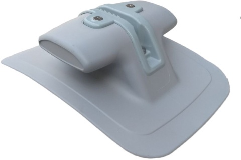 Rolka kotwiczna duża dla pontonu lodzi RIB knaga Szara