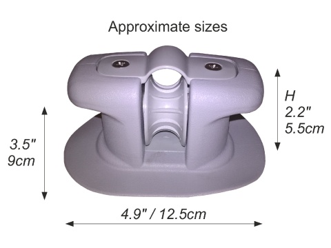 Rolka kotwiczna przegub liny z kablakiem do pontonu lub łodzi