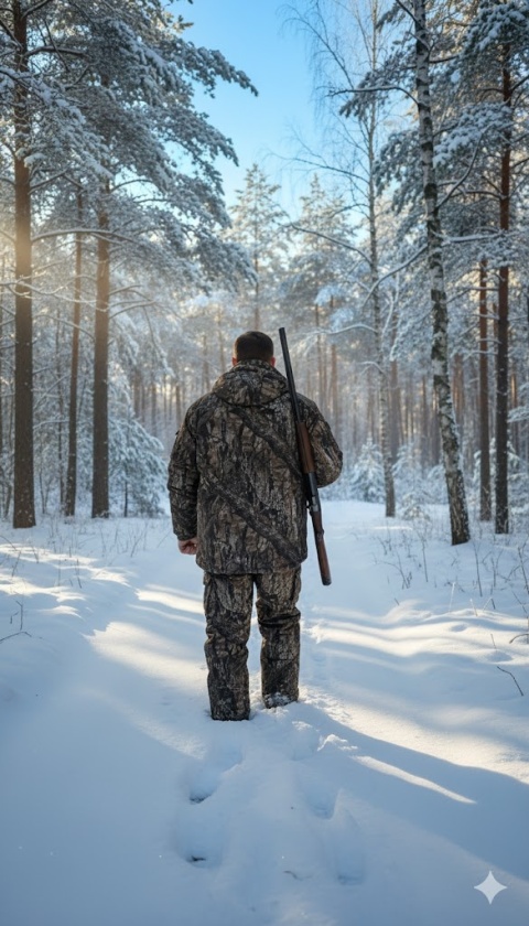 Komplet zimowy kurtka+ogrodniczki SIŁA LASU RUMPOL