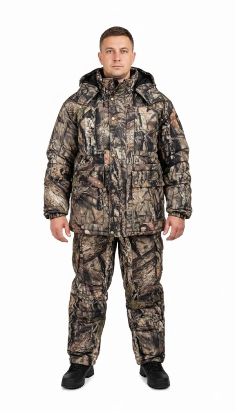 Komplet zimowy kurtka+ogrodniczki SIŁA LASU RUMPOL