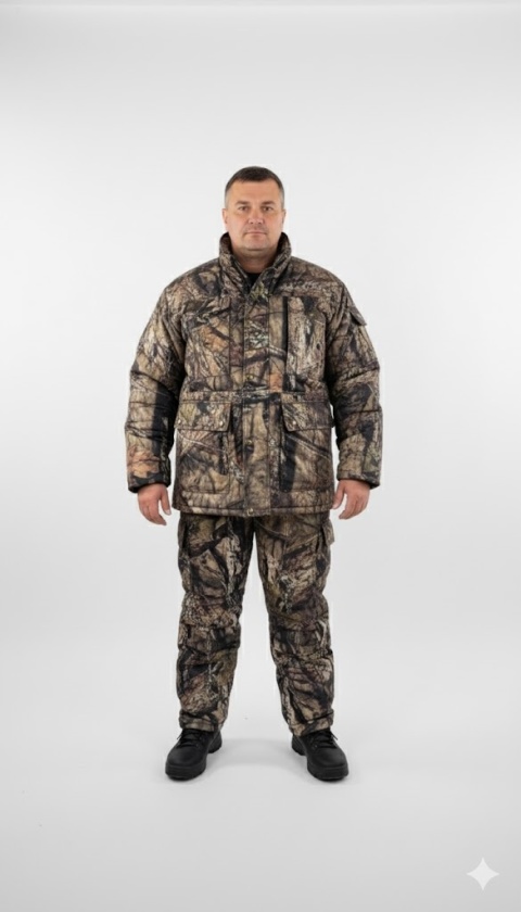 Komplet zimowy kurtka+ogrodniczki SIŁA LASU RUMPOL