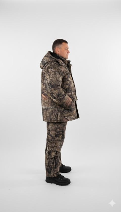 Komplet zimowy kurtka+ogrodniczki SIŁA LASU RUMPOL