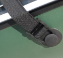 Hook / Attach The Straps To The Canopy On The Pontoon Grey