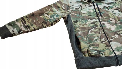 Bluza polarowa MORO MULTICAM BARS polar outdoor taktyczna r.2XL
