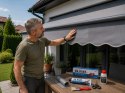 KLEJ 120 ml + DUŻA ŁATA 1m x 15 cm ZESTAW NAPRAWCZY PONTON PLANDEKA