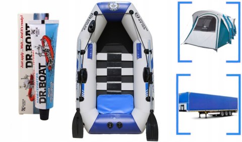 Klej do naprawy BASENU JACUZZII SUP 2w1 NA SUCHO NA MOKRO+DUZE LATY GRATIS