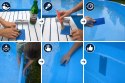 Klej do naprawy BASENU JACUZZII SUP 2w1 NA SUCHO NA MOKRO+DUZE LATY GRATIS