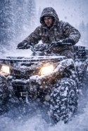 Komplet zimowy myśliwski BARS SNAJPER Wodoodporny na QUAD do-25C,r. L-6XL