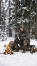 Komplet zimowy myśliwski wędkarski ciepły BARS SNAJPER na QUAD do-25C r. XL