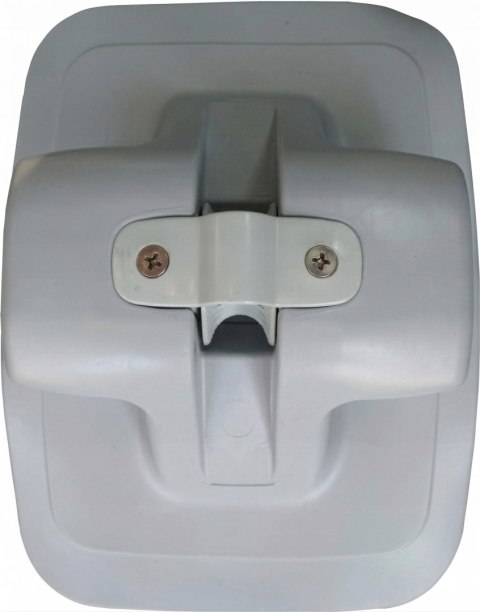 Rolka kotwiczna duża z knagą DO PONTONU PVC/ RIB - SZARA