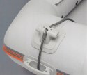 Rolka kotwiczna duża z knagą DO PONTONU PVC/ RIB - SZARA