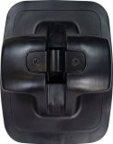Rolka kotwiczna duża z knagą DO PONTONU PVC/ RIB - SZARA