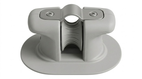 Rolka kotwiczna przegub liny z kabłąkiem do pontonu lub łodzi Czarny