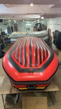 30m x Listwa ochronna PVC szara 100 mm do pontonu SUP kajaku elastyczna