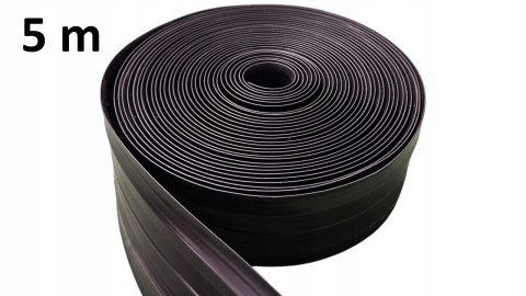 5m Listwa Ochronna Czarna 60mm elastyczna Do Pontonu SUP KAJAKU RIB