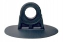 DULKA przyklejana na Wiosło Uchwyt do Pontonu Czarny DUZY UNIWERSALNY