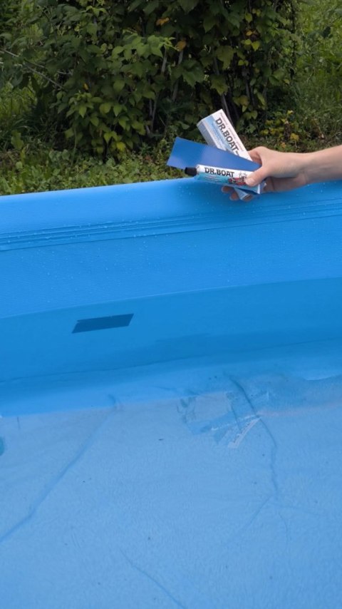 Klej do naprawy BASENU JACUZZII SUP 2w1 NA SUCHO NA MOKRO+ DUZE LATY GRATIS