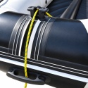 Anchor Roller, Rope Joint With Cable For Pontoon Or Boat Black