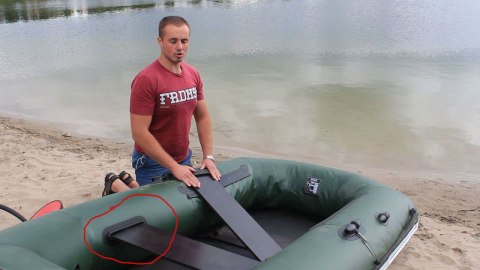STAŁE MOCOWANIE UCHWYT ŁAWKI DO PONTONU Aqua 1