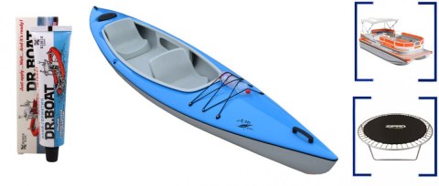 Uchwyt transportowy na ponton DUZY CZARNY Klej PVC dla pontonu 2w1 DR.BOAT
