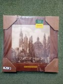 Unikatowy obraz ceramiczny w drewnianej ramie - Polska w dawnych latach