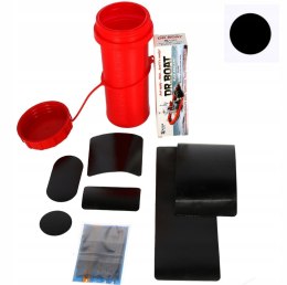 ZESTAW NAPRAWCZY DO BASENU KLEJ Kleje pod WODĄ +6 ŁAT +siatka +PLYNNA LATA