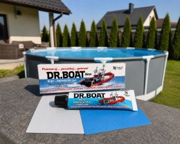 Zestaw Naprawczy Klej PCV Płynna Lata +6 Łat+Siatka Do Deski SUP PONTONU