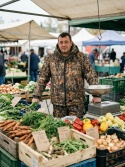 Komplet przejściowy ocieplany BARS ZŁOTA TRZCINA kurtka + ogrodniczki