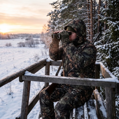 Komplet zimowy BARS LAS SOSNOWY Wodoodporny na QUAD -25°C r. L