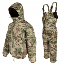 Zimní Sada BARS MORO / MULTICAM bunda + kalhoty s náprsenkou MEMBRANA do -25 ° C