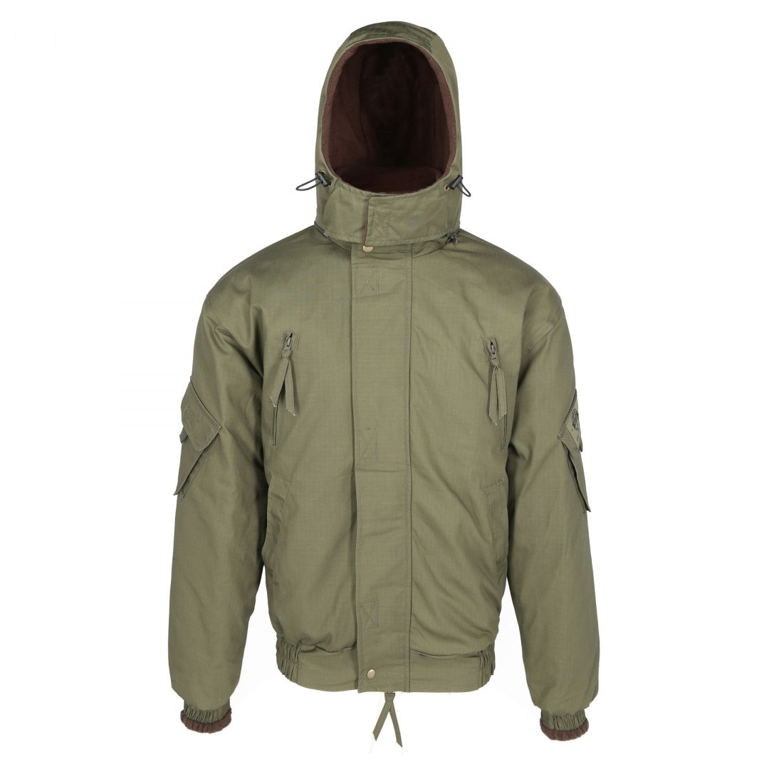 Winter set BARS OLIVE: jacket + bib overall Rip-Stop, up to -25° C Winter set BARS OLIVE: jacket + bib overall Rip-Stop, up to -25° C