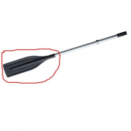 Universal paddle blade for a inflatable boat