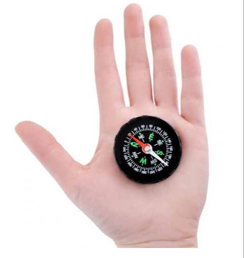 The compass of the BUSOLA tourist military The compass of the BUSOLA tourist military