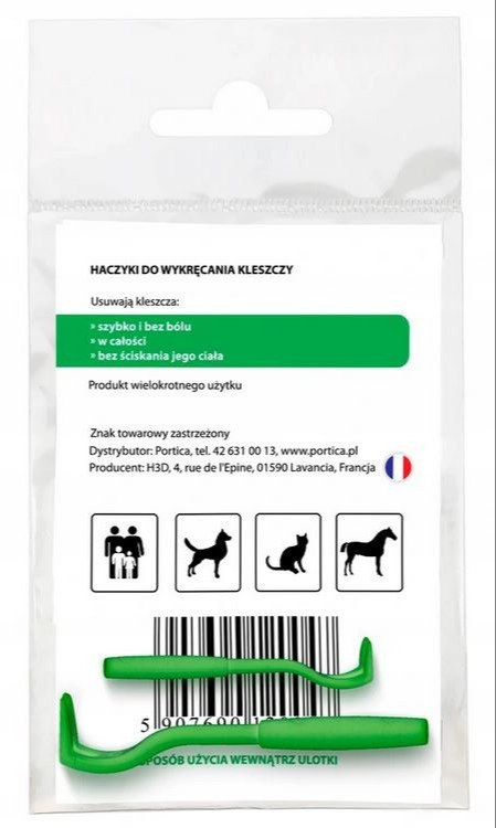 Kleszczołapki TICK TWISTER do wyciągania kleszczy Kleszczołapki TICK TWISTER do wyciągania kleszczy