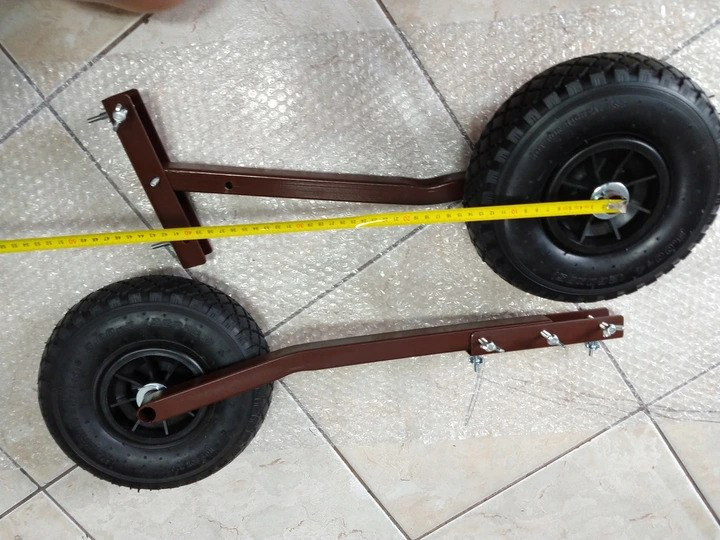 BARS transport wheels for pontoon boats BARS transport wheels for pontoon boats