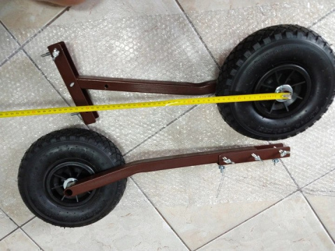 Kółka do pontonu łodzi transportowe slipowe BARS Kółka do pontonu łodzi transportowe slipowe BARS