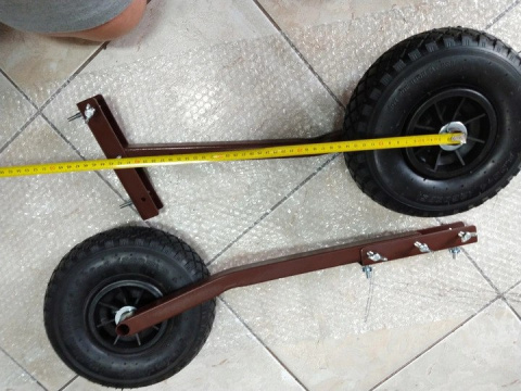 Kółka do pontonu łodzi transportowe slipowe BARS Kółka do pontonu łodzi transportowe slipowe BARS