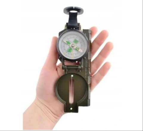Kompas militarny aluminiowy survival Kompas militarny aluminiowy survival
